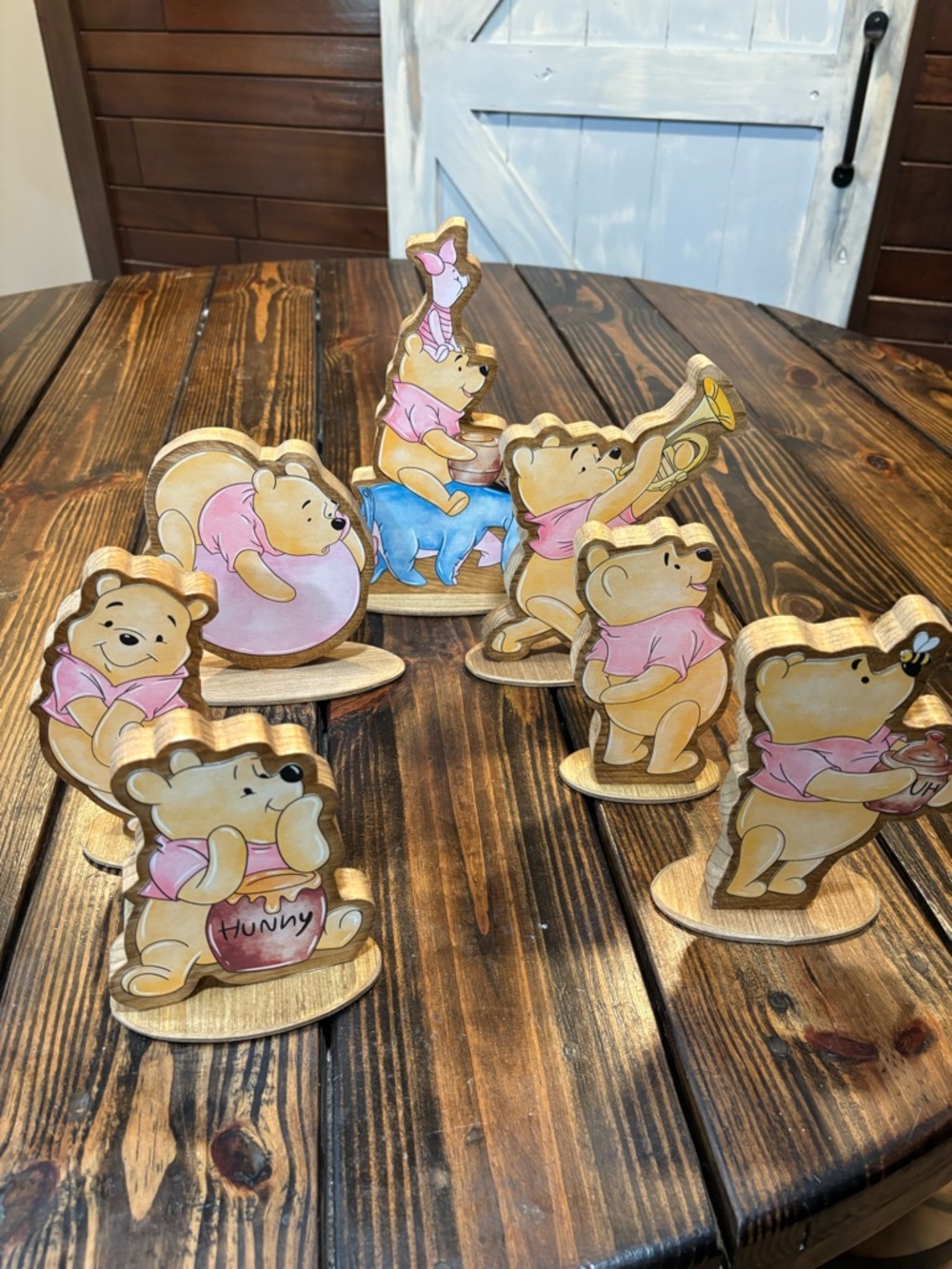Winnie The Pooh It’s a Girl Wooden Figure Set